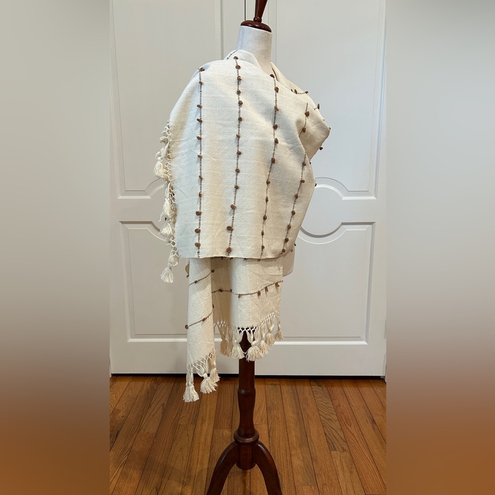 Traditional Mexican rebozo from Oaxaca Mex. Mexican shawl!
